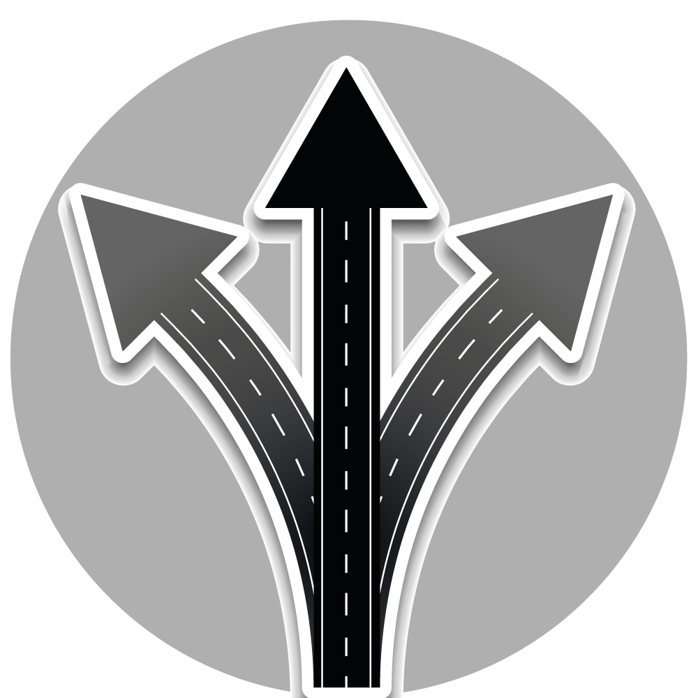 Verkeerstekens op het wegdek